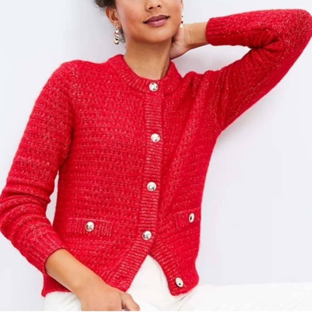 NWT LOFT | Wool-blend Cardigan